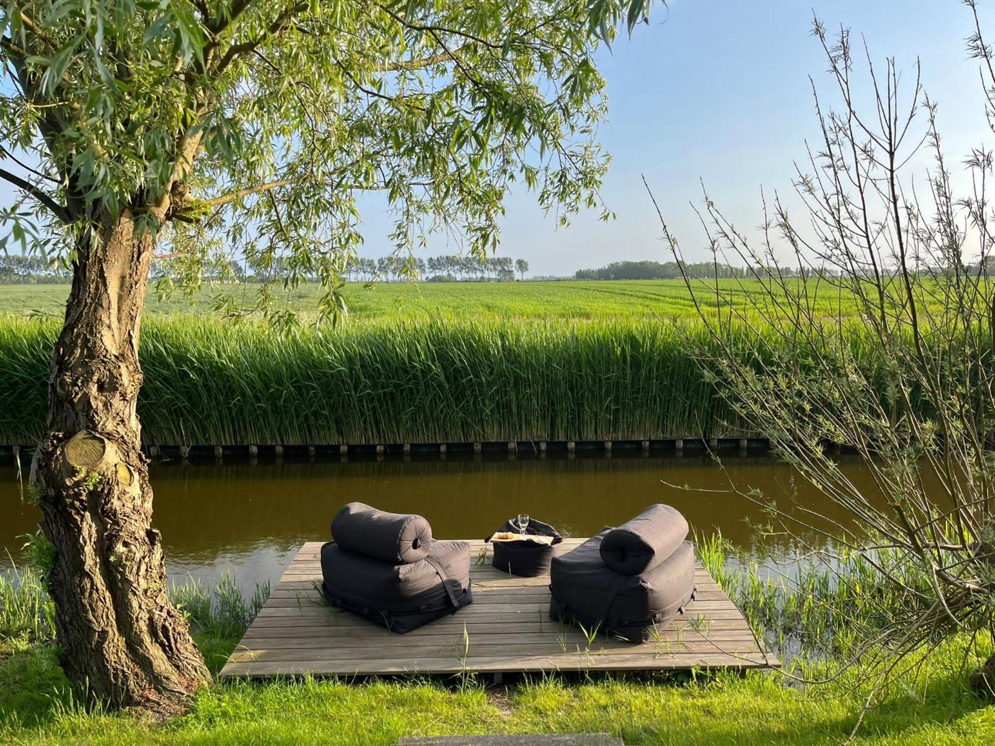 Vila Iris'T; Dijkhuisje In De Polders Van Groede. Exteriér fotografie